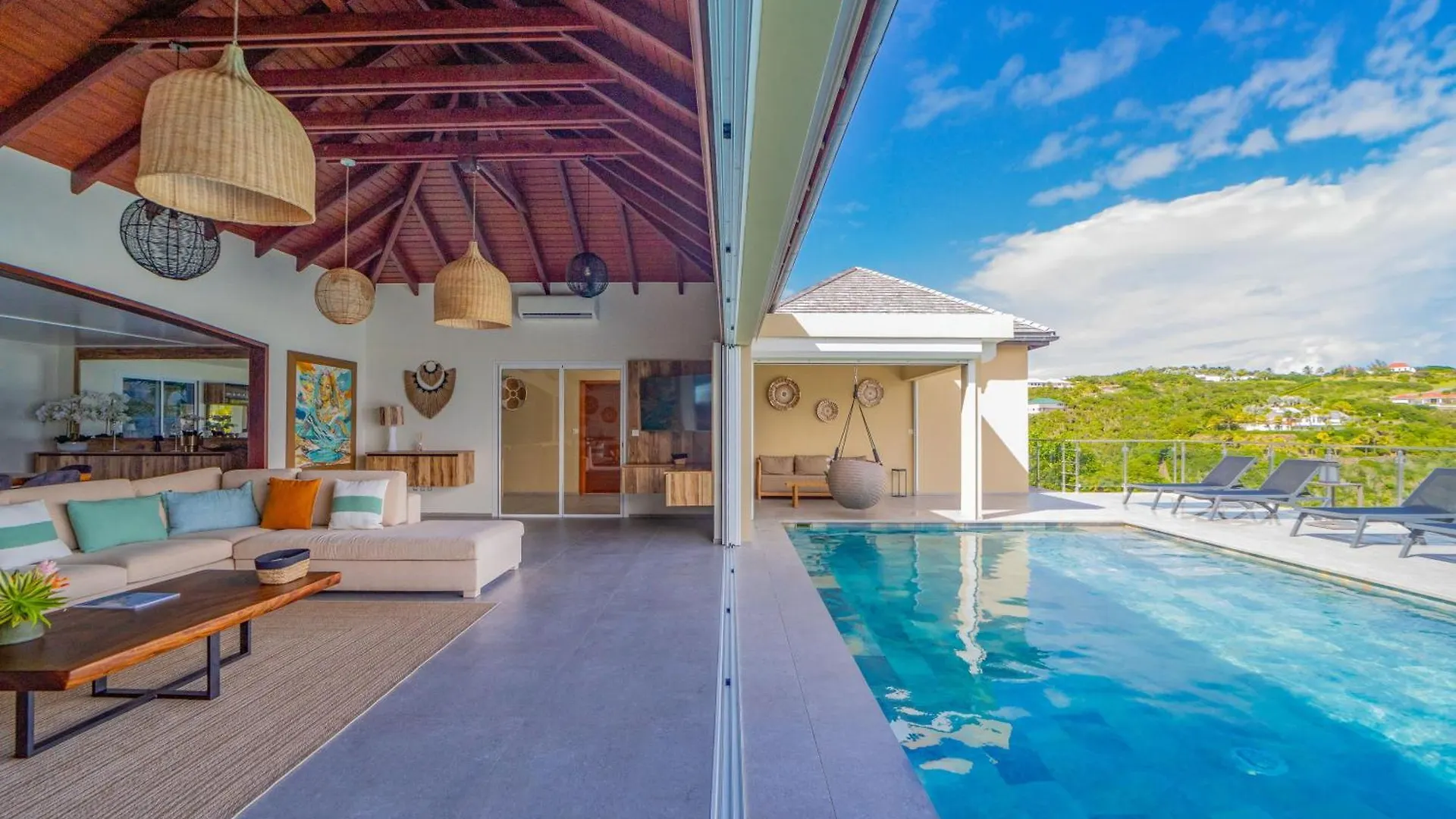Villa Bellevue Marigot St-Barths St. Barthelemy 圣巴泰勒米